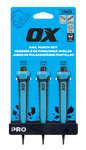 OX Pro Nail Punch w/ Grip 3-Pack - 0.8mm, 1.6mm, 2.4mm