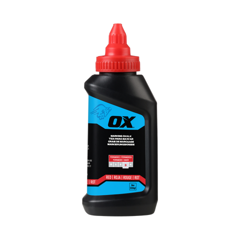 OX Pro 226g/8oz Permanent Red Marking Chalk