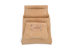 OX Tools Tradesman Fastener Bag | Suede Leather 3 Pocket - OX Tools