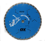 OX Tools Ultimate Universal/Hard 7" Diamond Blade, DM-7/8 - 5/8 Bore - OX Tools