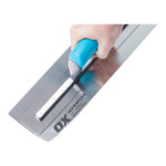 OX Pro 14" Ultra Flex Finishing Trowel - Stainless Steel - OX Tools