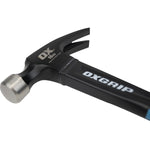 OX Trade 16-Ounce Fiberglass Straight Claw Hammer