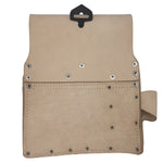 OX TOOLS Trade Series Suede Leather Drywall Pouch - 7 Pockets | Heavy Duty Leather & Reinforced Riveting - OX Tools